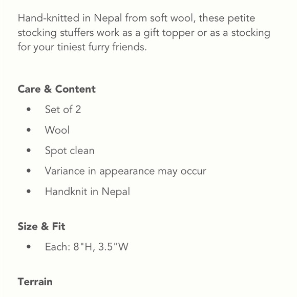 LAST PAIR 🔥Mini wool stockings Pair - Picture 2 of 4